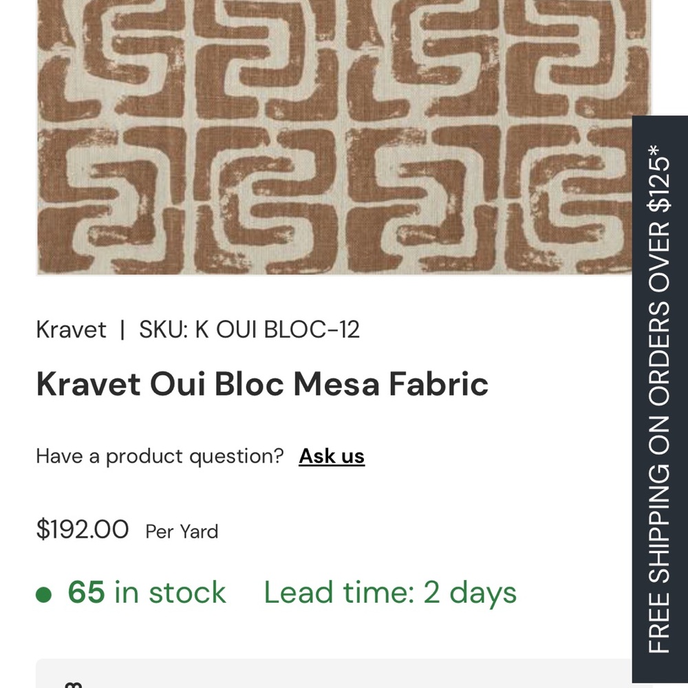 2 lumbars kravet Oui bloc mesa - Picture 7 of 8